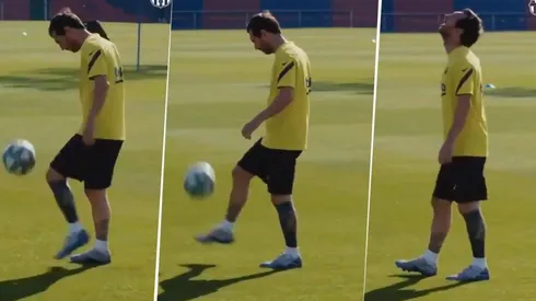 Foto de Lionel Messi, jugador de Barcelona.