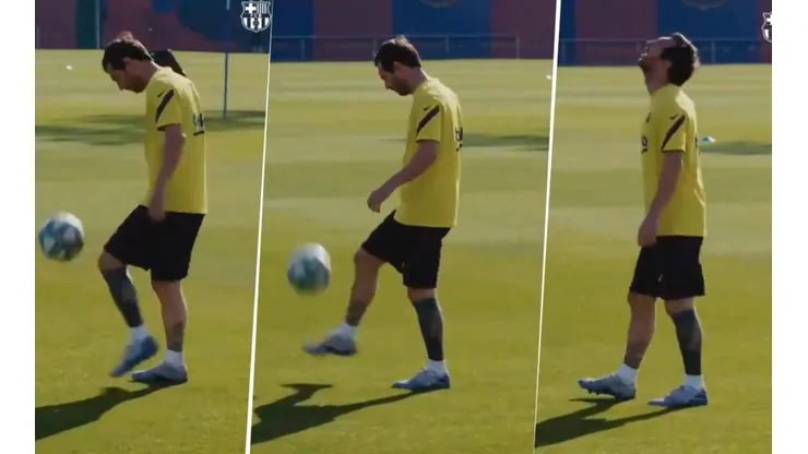 Foto de Lionel Messi, jugador de Barcelona.