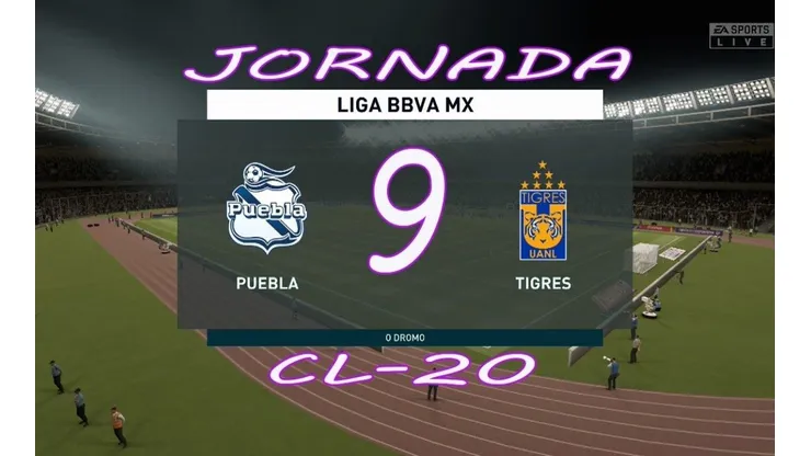 Cómo ver en vivo Puebla vs. Tigres UANL por la eLiga MX