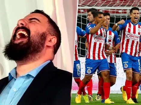 El épico trolleo de Álvaro Morales a Chivas por su 114° aniversario