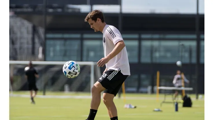 Inter Miami regresó a los entrenamientos en plena contigencia sanitaria.