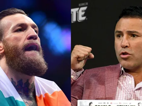 McGregor desafió a de la Hoya