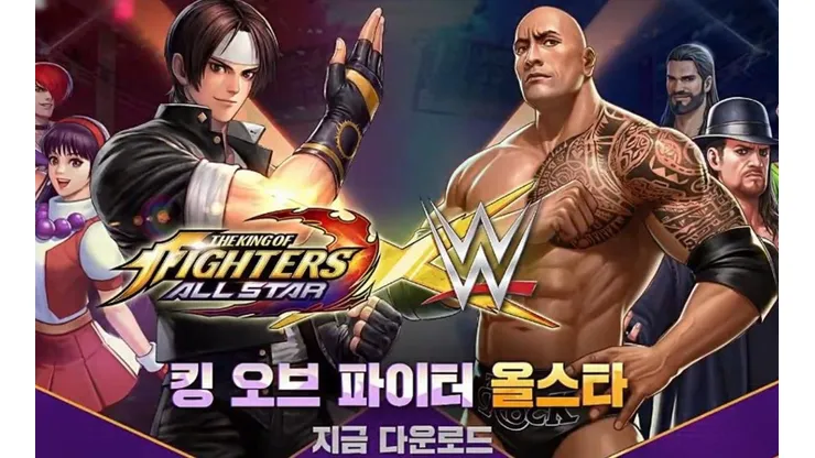 Las superestrellas de la WWE llegan a The King of Fighters All-Star