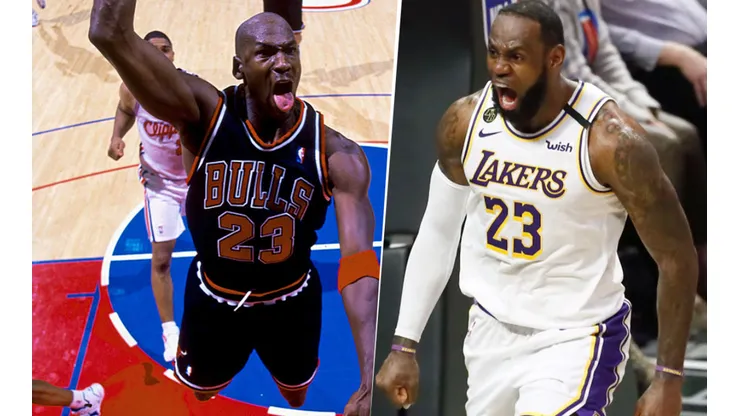 Lo que esperabas: LeBron vs. Jordan, en un duelo uno contra uno