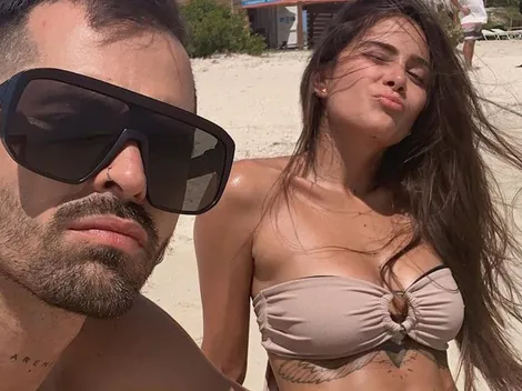 Greeicy subió un video con Mike Bahía en el baño y se le vio todo
