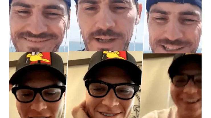 Quintero le mandó un mensaje a toda la gente de River en un vivo de Casillas