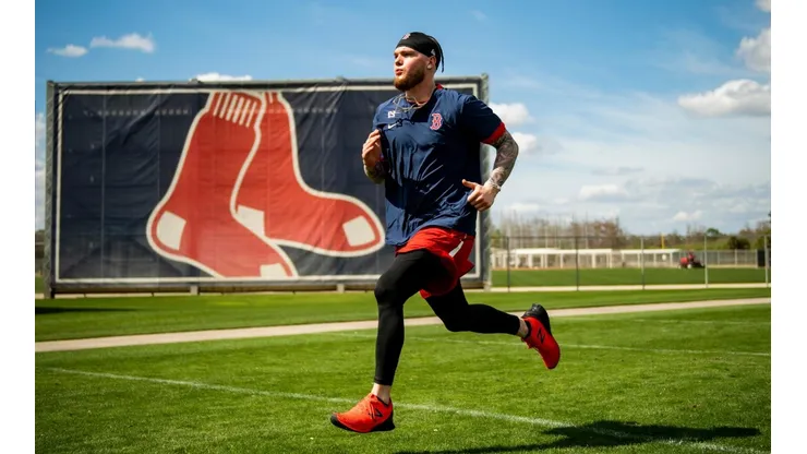 Alex Verdugo, listo para la acción con Boston