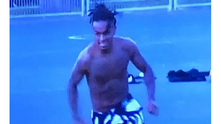 Reyna fue visto en un parque de Vancouver jugando fútbol.