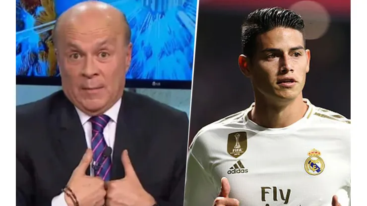 Carlos Antonio Vélez: "En España desmienten el traspaso de James al Atlético"