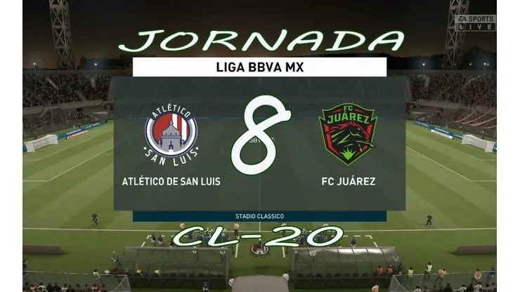 Cómo ver en vivo Atlético San Luis vs. Juárez por la eLiga MX