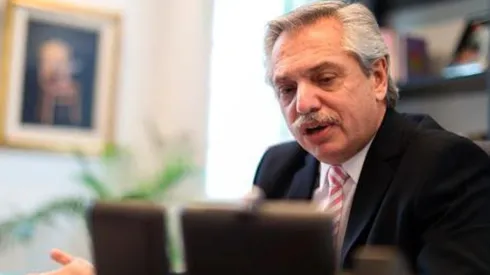 A Alberto Fernández le preguntaron cuándo vuelve el fútbol