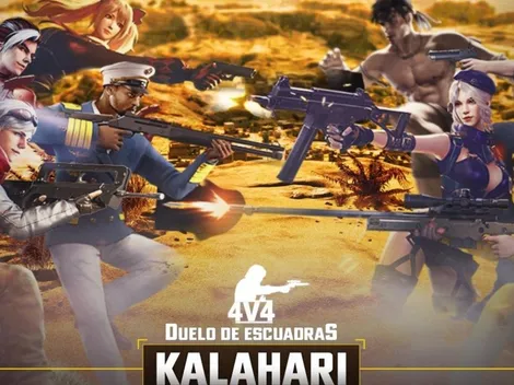 Free Fire anuncia el horario para su actualización de mayo en Duelo de Escuadras