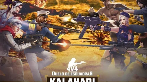 Free Fire anuncia el horario para su actualización de mayo en Duelo de Escuadras