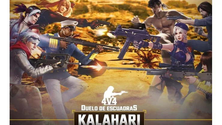 Free Fire anuncia el horario para su actualización de mayo en Duelo de Escuadras