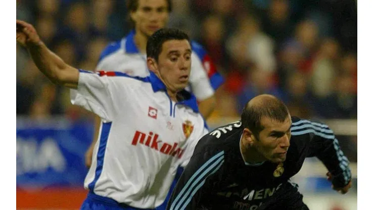 Miguel Rebosio jugó del 2000 al 2004 en Real Zaragoza.