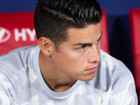 Así fue la pinta de James Rodríguez para el regreso a entrenamientos
