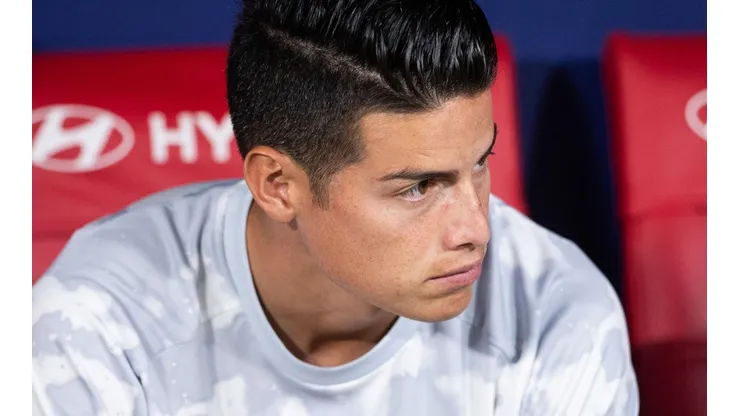 Así fue la pinta de James Rodríguez para el regreso a entrenamientos
