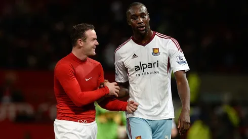 Foto de Rooney con Cole.