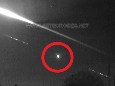 Graban una bola de fuego sobrevolando España a 82.000 km/hora