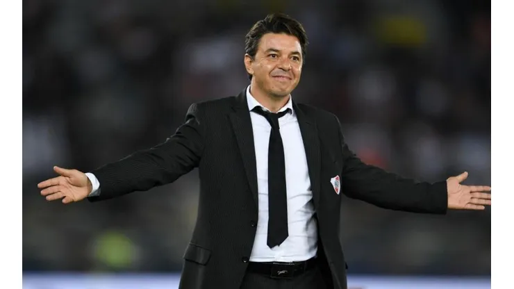 Marcelo Gallardo, ahora como director técnico.