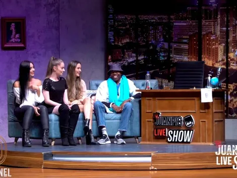 Juanpis al Tino Asprilla en su show: "Usted es el Negro de Whatsapp"