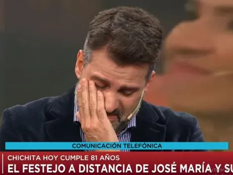 Video: Listorti se quebró en llanto en vivo y la razón nos partió el alma