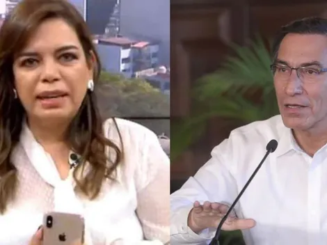 Milagros Leiva le mandó un mensaje a Martín Vizcarra