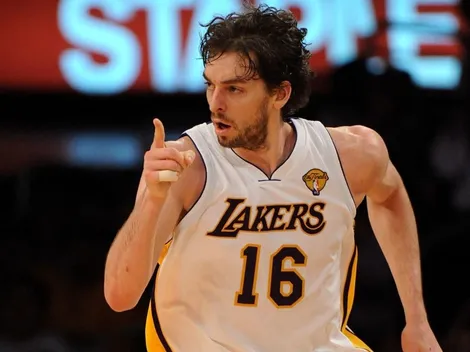 Pau Gasol se refiere a opción que Los Angeles Lakers retire su camiseta