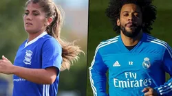 Entrenó con Marcelo, casi es fichada por Real Madrid y ahora es bombera