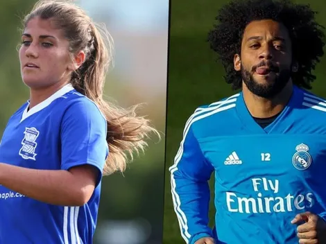 Entrenó con Marcelo, casi es fichada por Real Madrid y ahora es bombera