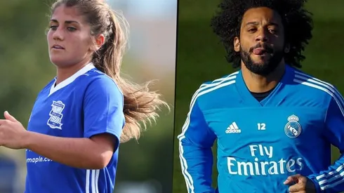 Entrenó con Marcelo, casi es fichada por Real Madrid y ahora es bombera