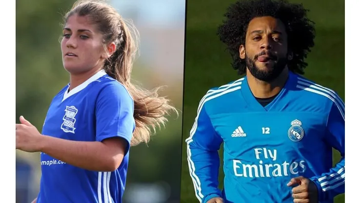 Entrenó con Marcelo, casi es fichada por Real Madrid y ahora es bombera