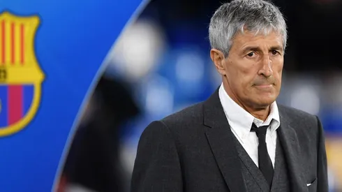 Quique Setién, director técnico de Barcelona.