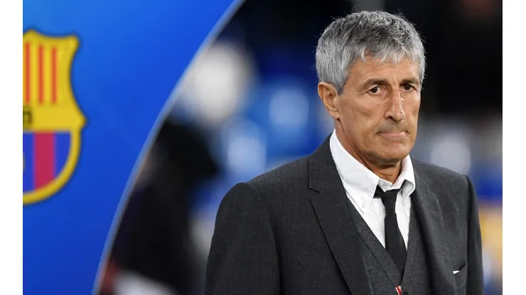 Quique Setién, director técnico de Barcelona.