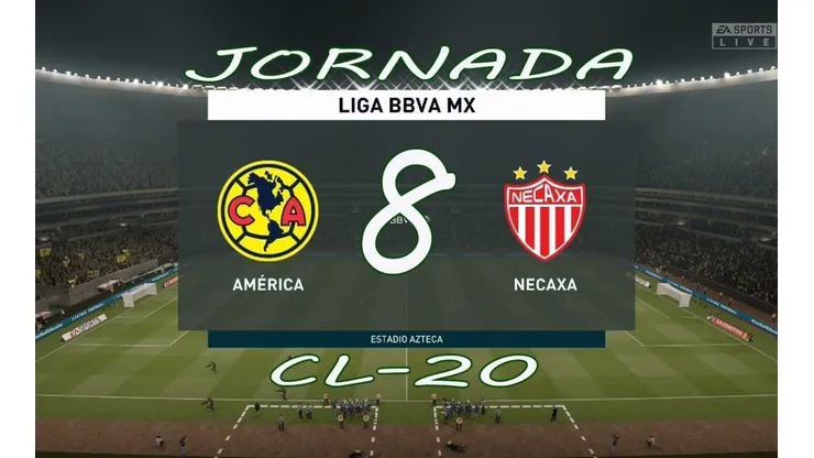 Ver en VIVO América vs. Necaxa por la eLiga MX