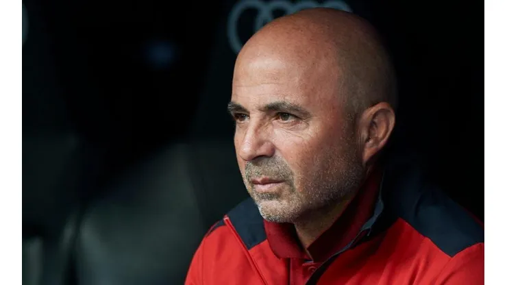 Jorge Sampaoli durante su paso por Sevilla.