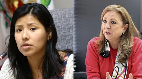 Indira Huilca se indignó en contra María Isabel León.