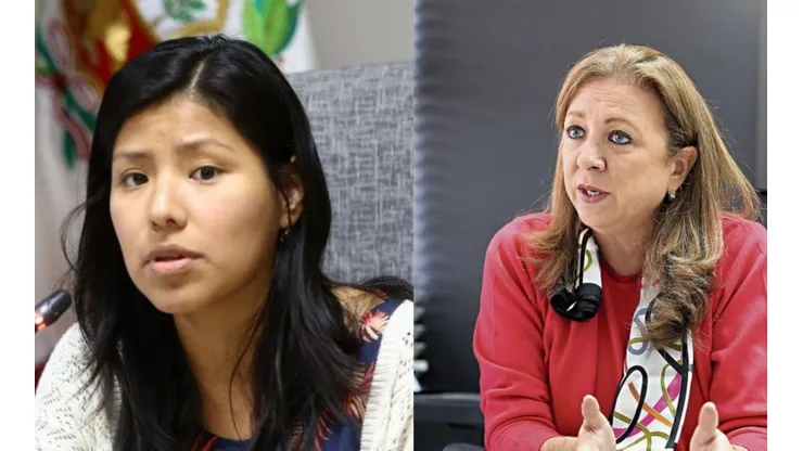Indira Huilca se indignó en contra María Isabel León.