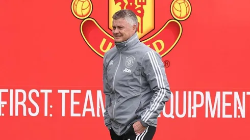 Ole Gunnar Solskjaer, entrenador de Manchester United.