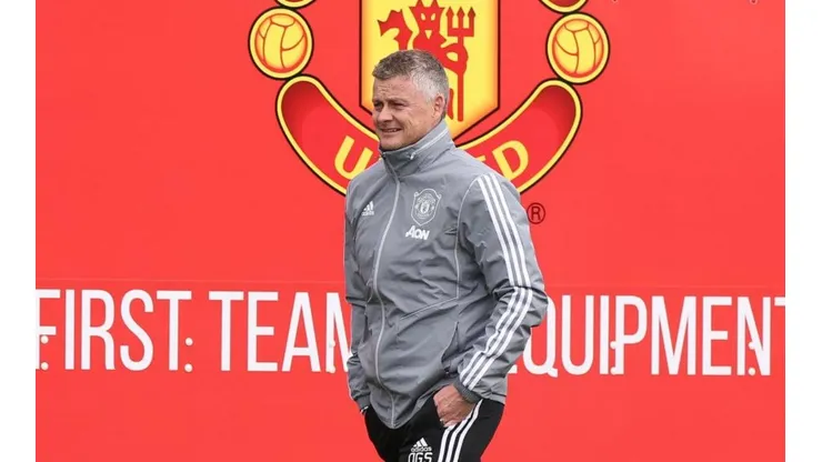 Ole Gunnar Solskjaer, entrenador de Manchester United.