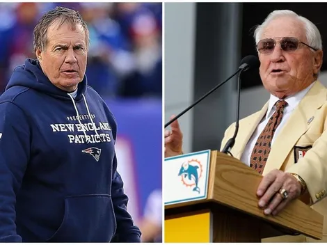 El mensaje de Bill Belichick y New England Patriots a la leyenda Don Shula