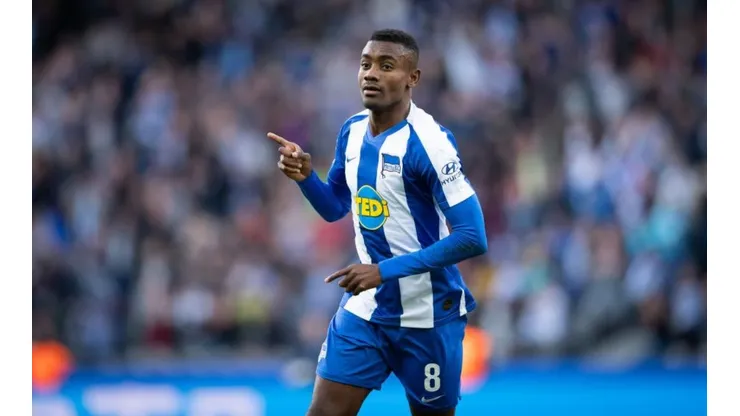 Salomon Kalou en el conjunto de la capital alemana.
