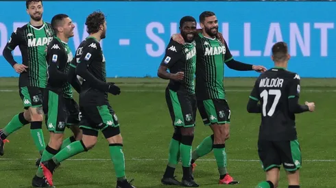 Sassuolo jugó el último partido antes de la suspensión.