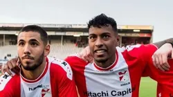 Sergio Peña y Araujo llegaron al Emmen para la presente temporada.