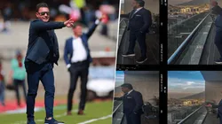 Ansioso: el Turco se vistió de DT y dirigió desde su balcón