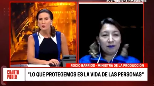 Sol Carreño protagonizó la polémica del domingo.