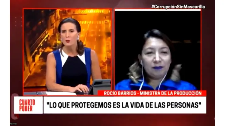 Sol Carreño protagonizó la polémica del domingo.