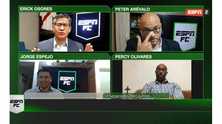 Erick Osores se manifestó en ESPN.
