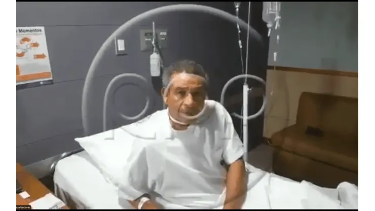 Chumpitaz se encuentra en la Clínica San Garbiel.