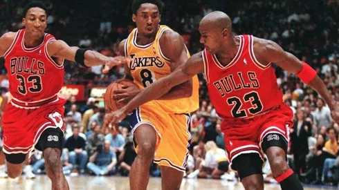 La relación Kobe-Jordan, destacada en la serie